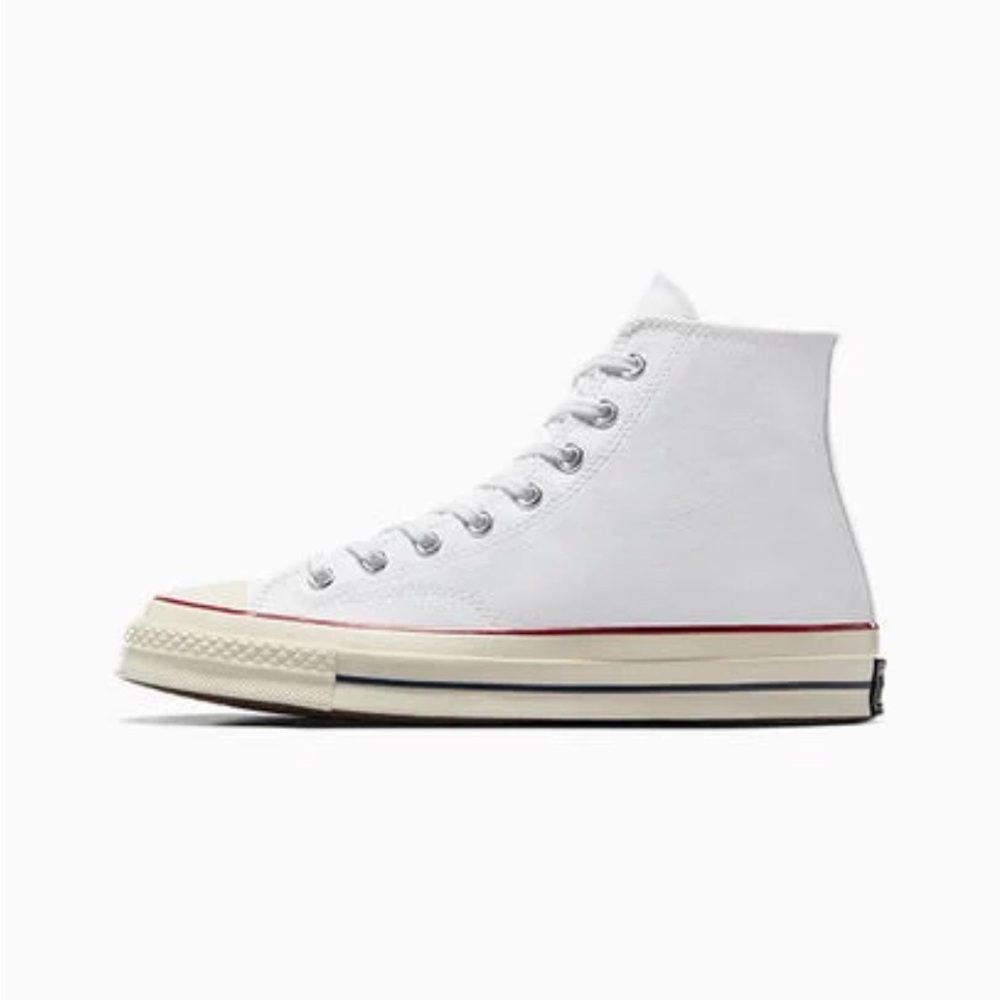 New!! Converse Chuck 70 White Canvas Mens 8 Women’s 10 - Picture 2 of 7